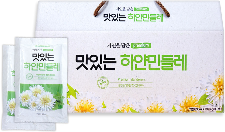 도매꾹 :: 대한민국1위 돈버는 쇼핑 - 도매꾹 [도매꾹] 황토농원 맛있는 하얀 민들레 30포 / 건강즙